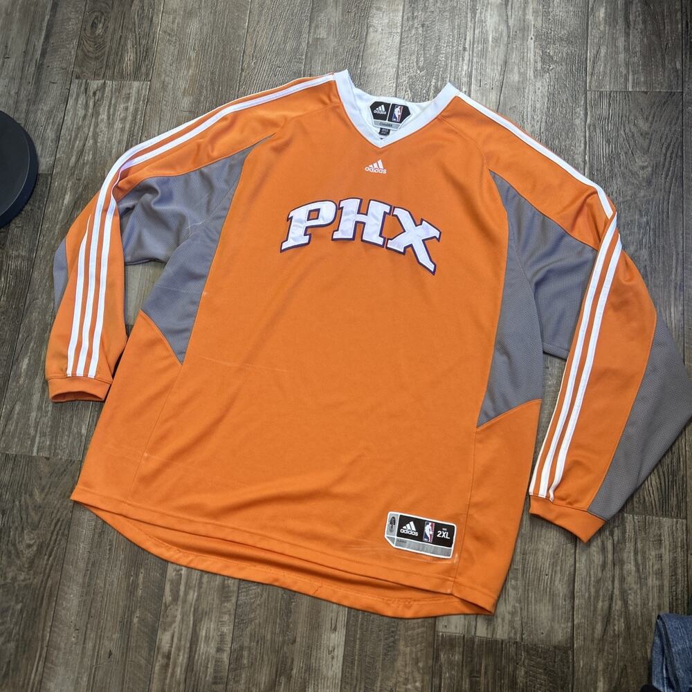 Adidas Phoenix Suns Warm-Up Shooting Shirt Jersey Size 2XL Clima365 NBA